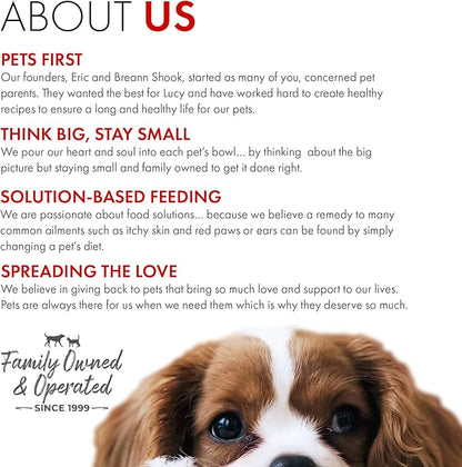 Grandma Lucy's Artisan Dog Food, Grain Free and Freeze-Dried - Artisan Pork, 10Lb Bag