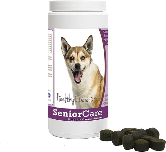Healthy Breeds Norwegian Lundehund Senior Dog Care Soft Chews 100 Count