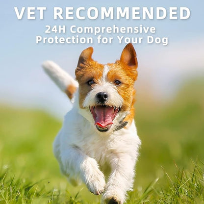 Flea and Tick Prevention for Dogs, Flea and Tick Treatment for Small Dog, Natural Essential Oil, Flea & Tick Control, 5-22 Pounds, 3 Doses