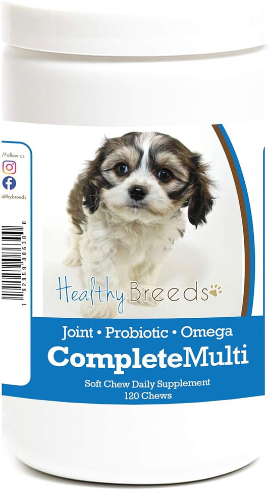 Healthy Breeds Cavachon All in One Multivitamin Soft Chew 120 Count