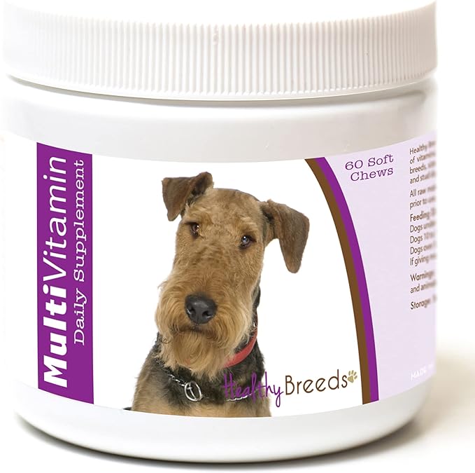 Healthy Breeds Airedale Terrier Multi-Vitamin Soft Chews 60 Count