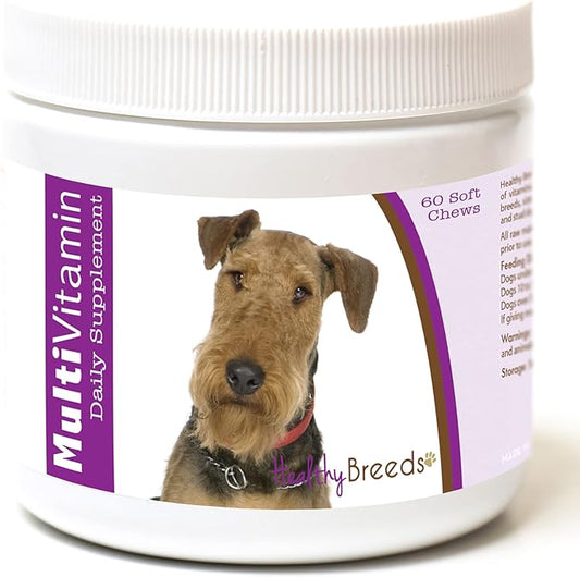 Healthy Breeds Airedale Terrier Multi-Vitamin Soft Chews 60 Count