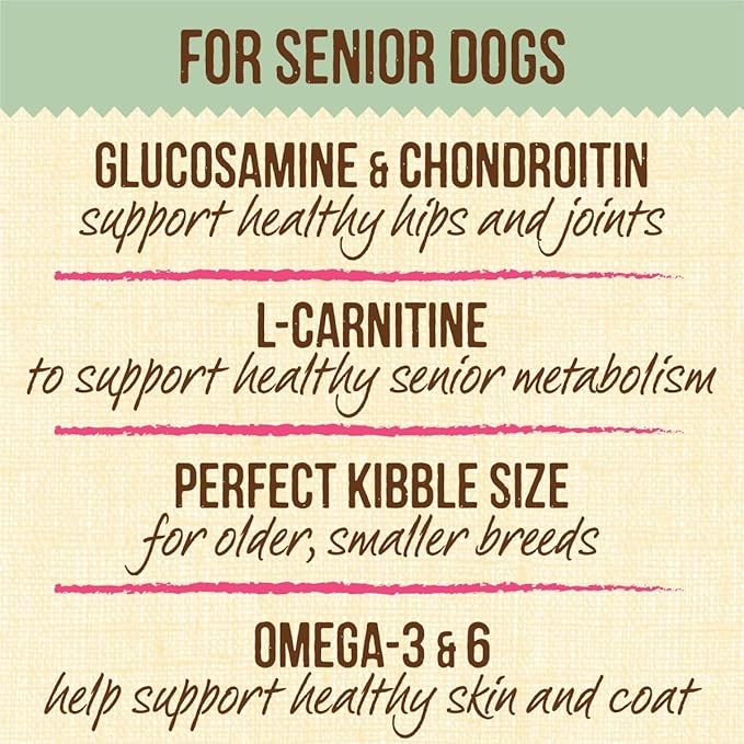 Merrick Lil’ Plates Premium Grain Free Senior Dry Dog Food For Small Dogs, Real Chicken, Sweet Potato Kibble - 4.0 lb. Bag