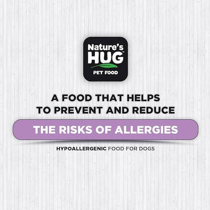 Nature's HUG Dry Dog Food | Sustainable Clean Protein | Supports Immune System | Grain Free | Non-GMO | Just Like Chicken Recipe | Hypoallergenic | 20lb Bags | Adult Toy & Small Breed Dogs