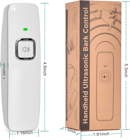 Ultrasonic Dog Barking Control Device, Anti Barking Device Dog Barking Silencer Dog Bark Deterrent Devices 20ft Range Dog Training & Behavior Aids Anti Bark Device