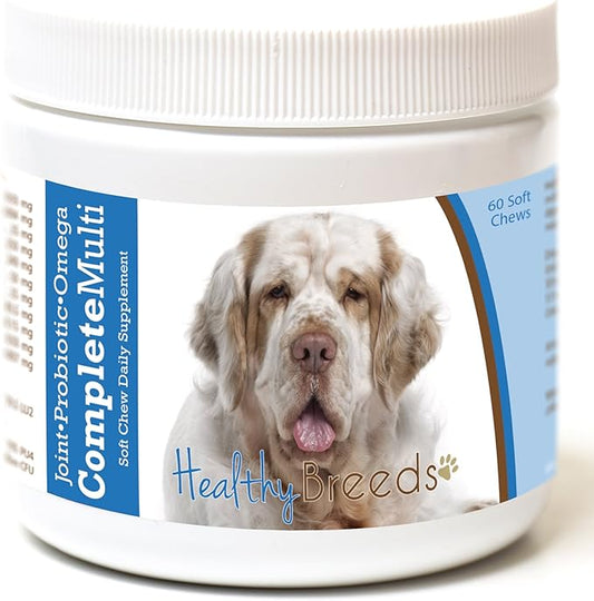 Healthy Breeds Clumber Spaniel All in One Multivitamin Soft Chew 60 Count