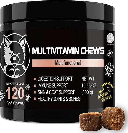 Pets - Dog Supplements & Vitamins -Dog Zinc Supplement - Pets Vitamins Supplements - Dog Vitamin B12 - Dog Multivitamin - Organic Dog Vitamins - Probiotic - Puppy Vitamins - Vitamin for Dogs