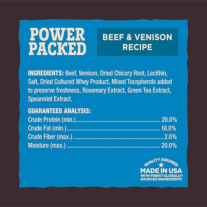 Wellness CORE Pure Rewards, Grain-Free Tender Jerky Treats, Made in USA (Venison Recipe, 4-Ounce Bag)