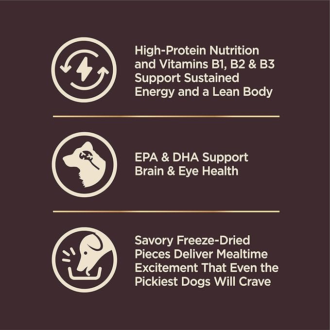 Wellness CORE RawRev Grain-Free Dry Puppy Food, Natural Ingredients, Made in USA with Real Freeze-Dried Meat (Puppy, Turkey, 10 lbs)
