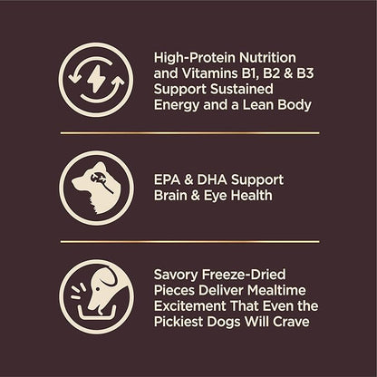 Wellness CORE RawRev Grain-Free Dry Puppy Food, Natural Ingredients, Made in USA with Real Freeze-Dried Meat (Puppy, Turkey, 10 lbs)