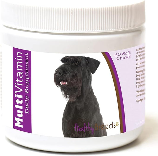 Healthy Breeds Giant Schnauzer Multi-Vitamin Soft Chews 60 Count