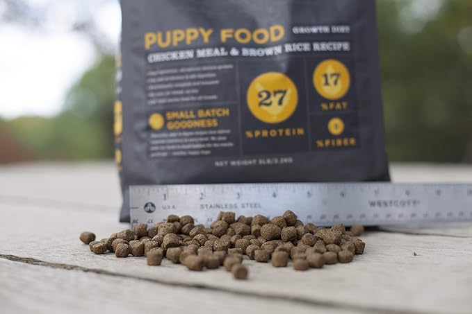 Blackwood Pet Food Blackwood Puppy Food Made in USA Slow Cooked Puppy Dog Food [Natural Puppy Food Dry For All Breeds and Sizes], Chicken Meal & Brown Rice Recipe, 15 lb. bag