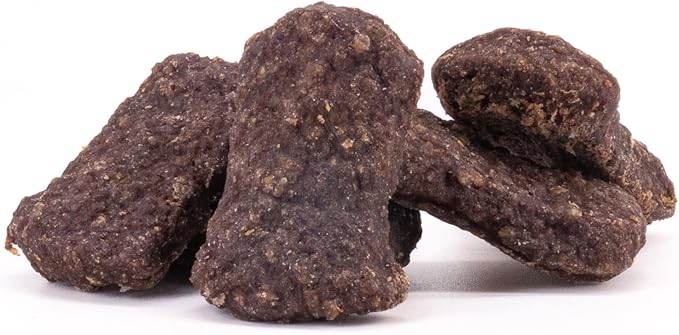 Wild Venison Jerky Treats for Dogs - 1 Pack of 4oz Natural Venison Dog Treats Suitable for Large Dogs and Small Dogs