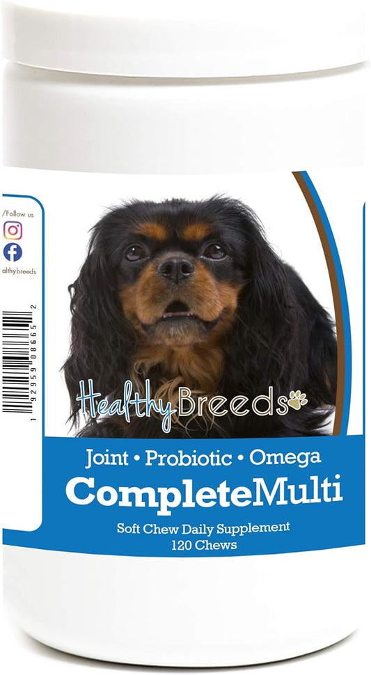 Healthy Breeds English Toy Spaniel All in One Multivitamin Soft Chew 120 Count