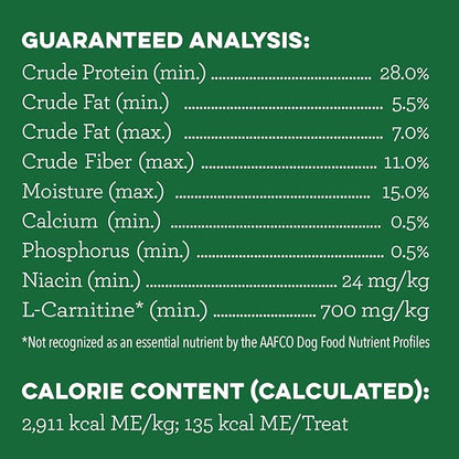 Greenies Weight Management Large Natural Dog Dental Care Chews Weight Control Dog Treats, 27 oz. Pack (17 Treats)