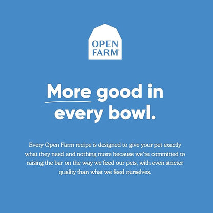Open Farm Ancient Grains Dry Dog Food, Humanely Raised Meat Recipe with Wholesome Grains and No Artificial Flavors or Preservatives (Catch-of-The-Season Whitefish Ancient Grain, 4 Pound (Pack of 1))