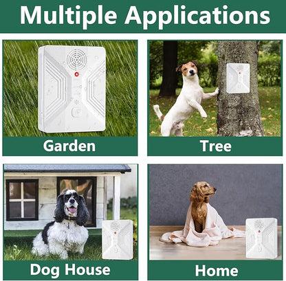 Anti Barking Device, Ultrasonic Bark Box wirh 3 Modes, Rechargeable Dog Bark Deterrent Devices Indoor & Outdoor, Dog Barking Stopper for Dogs Training & Behavior Aids