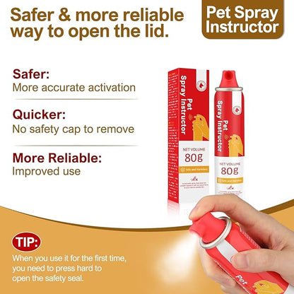 Dog Corrector, 80ml 4 Pack Dog Trainer Spray for Dog to Stops Barking, Jumping Up, Place Avoidance, Food Stealing, Unwanted Behaviour.