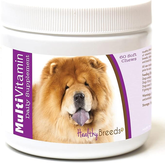 Healthy Breeds Chow Chow Multi-Vitamin Soft Chews 60 Count