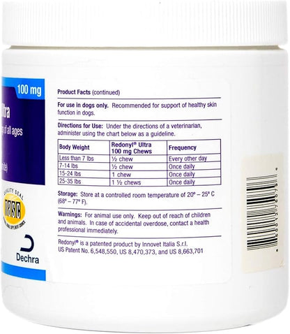 Dechra Redonyl Ultra Soft Chews for Dogs (100mg), 120 Soft Chews