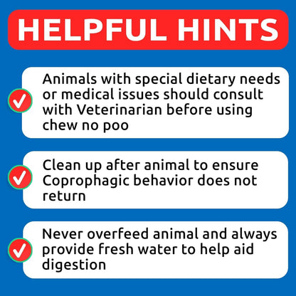 No Poo Chews for Dogs - Coprophagia & Stool Eating Deterrent with Probiotics, Digestive Enzymes & Breath Aid Support - Stop Dog Poop Eating - Made in USA - 120 Soft Chews