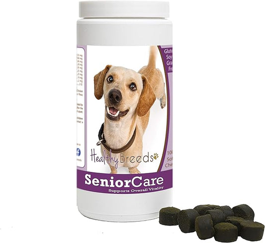 Healthy Breeds Chiweenie Senior Dog Care Soft Chews 100 Count