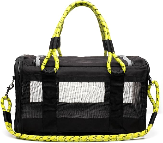 ROVERLUND Airline-Compliant Pet Carrier | includes Leash | Suitable for Pets up to 12.5lbs