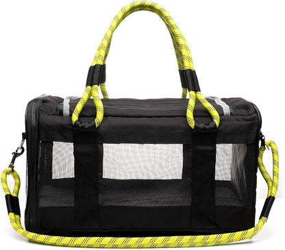 ROVERLUND Airline-Compliant Pet Carrier | includes Leash | Suitable for Pets up to 12.5lbs