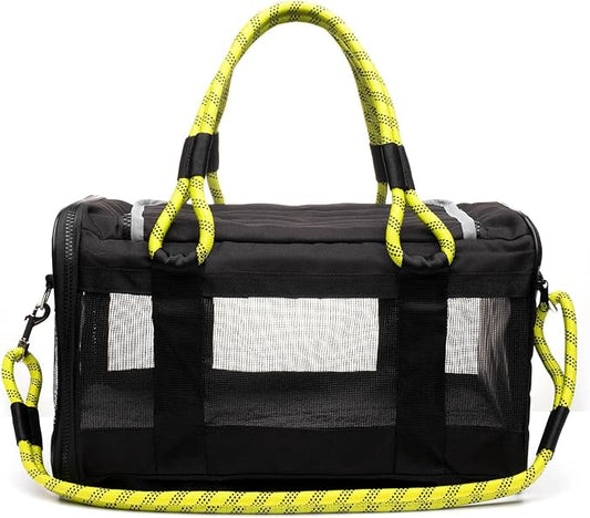 ROVERLUND Airline-Compliant Pet Carrier | includes Leash | Suitable for Pets up to 12.5lbs