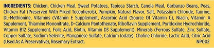 Nature’s Recipe Grain Free Large Breed Chicken, Sweet Potato & Pumpkin Recipe Dry Dog Food, 24 lb. Bag