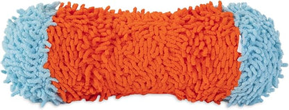Chuckit Indoor Fetch Tumble Bumper Dog Toy (8.5 Inch), Orange and Blue