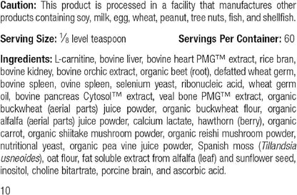 Standard Process - Canine Cardiac Support - Heart Supplement for Dogs - 25 Grams