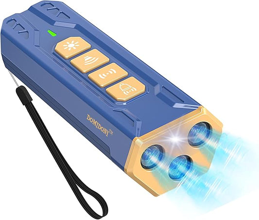 2024 Dog Bark Deterrent Device-Anti Bark Devices for Dogs, No More Barks Dog Training Tool-Most Effective Dog Behavior Aid-Barking Eliminator Indoor/Outdoor, Dog Silencer/Dog Behavior Corrector (Blue)