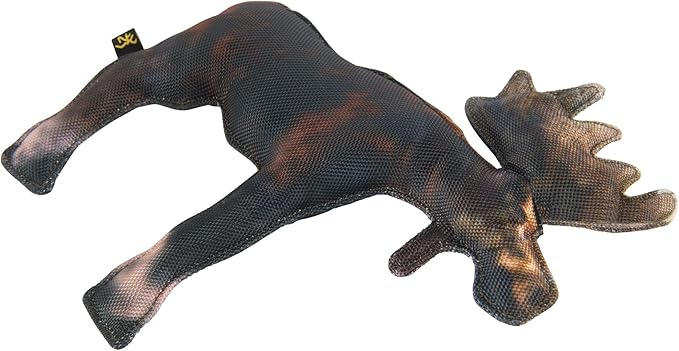 Browning Pet Toys, Durable Dog Toys for Tug and Fetch, Moose Fabric Squeaker Toy