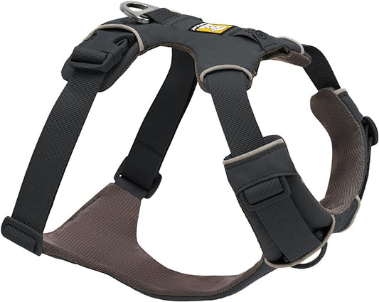 Ruffwear, Front Range Dog Harness, Reflective and Padded, No Pull Harness for Training and Everyday, Basalt Gray, Large/X-Large