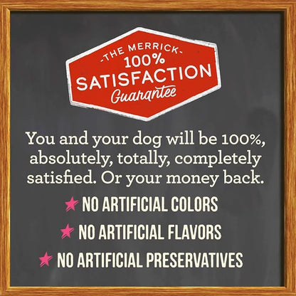 Merrick Lil’ Plates Premium Grain Free Dry Dog Food for Small Dogs, Real Salmon and Sweet Potato Kibble - 12.0 lb. Bag