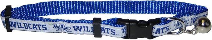 Pets First Collegiate Pet Accessories, Cat Collar, Kentucky Wildcats, One Size