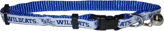 Pets First Collegiate Pet Accessories, Cat Collar, Kentucky Wildcats, One Size