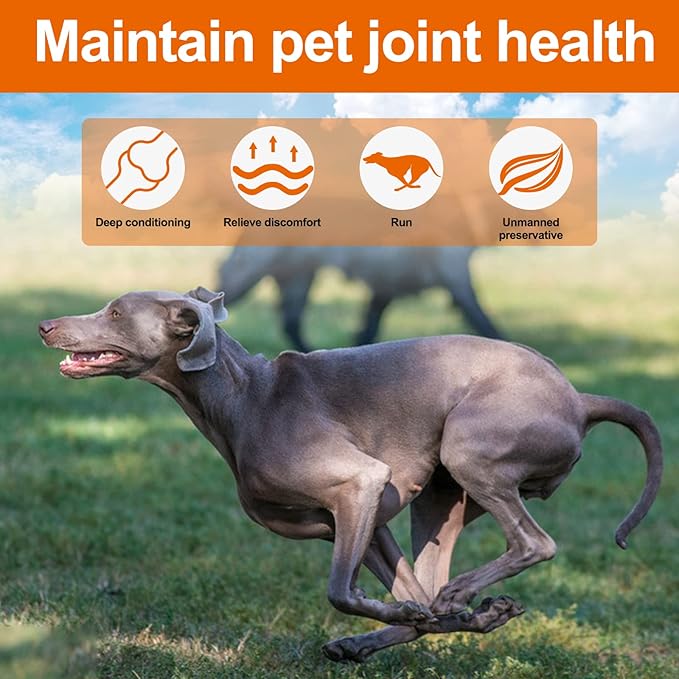 Hemp Hip and Joint Supplement for Dogs, 150 Dog Joint Pain Relief Treats, Glucosamine for Dogs, Hip & Joint Supplement w/MSM + Chondroitin + Omega 3, Mobility & Flexibility Support