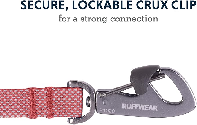 Ruffwear, Hi & Light Dog Leash, Minimal Ultralight Lead for Everyday Walks and Runs, 4.5 ft, Salmon Pink