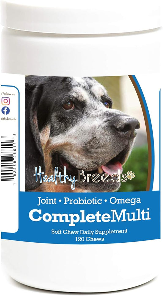 Healthy Breeds Bluetick Coonhound All in One Multivitamin Soft Chew 120 Count