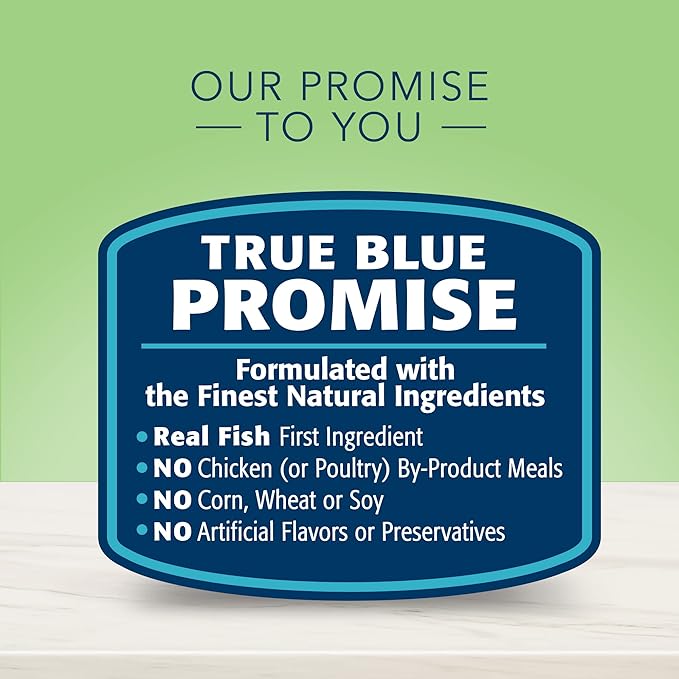 Blue Buffalo True Solutions Perfect Skin & Coat Natural Adult Dry Dog Food, Salmon 24-lb