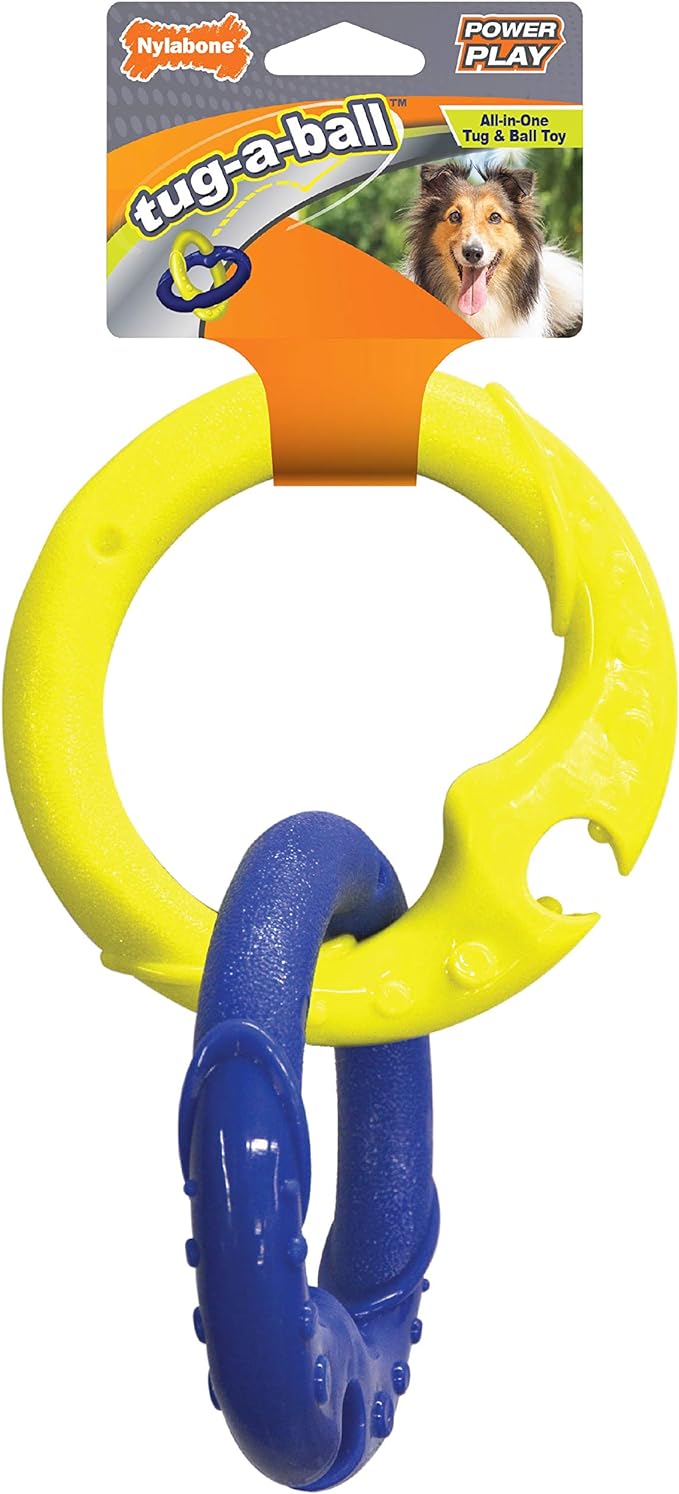 Nylabone POWER PLAY Interactive Fetch Toys for Dogs l Enrichment Dog Toys for the Ultimate Playtime Experience