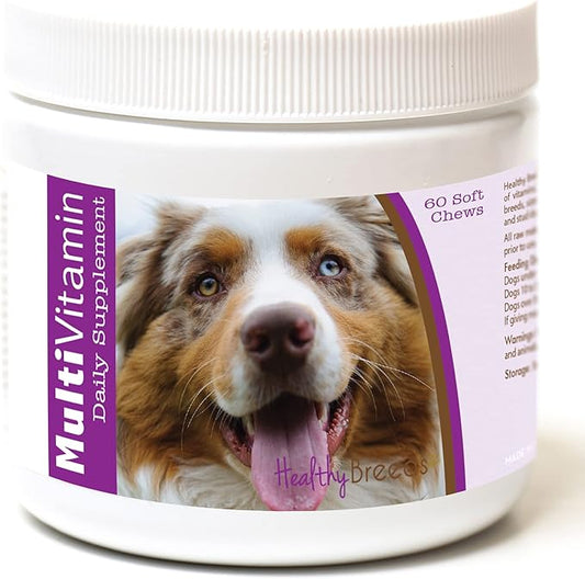 Healthy Breeds Australian Shepherd Multi-Vitamin Soft Chews 60 Count