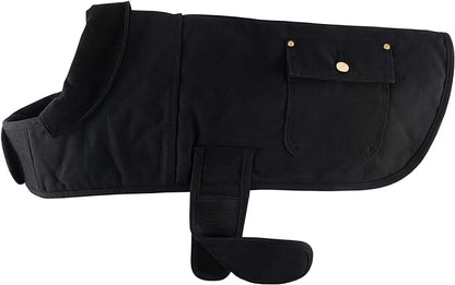 Carhartt Firm Duck Insulated Dog Chore Coat Black Small