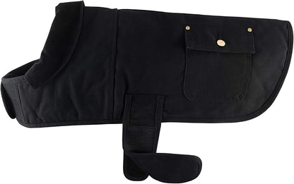 Carhartt Firm Duck Insulated Dog Chore Coat Black, Large