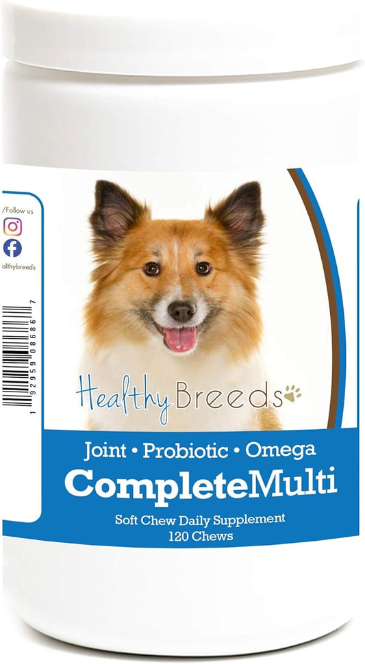 Healthy Breeds Icelandic Sheepdog All in One Multivitamin Soft Chew 120 Count