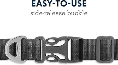 Ruffwear, Front Range Dog Collar, Durable and Comfortable Collar for Everyday Use, Twilight Gray, 14"-20"