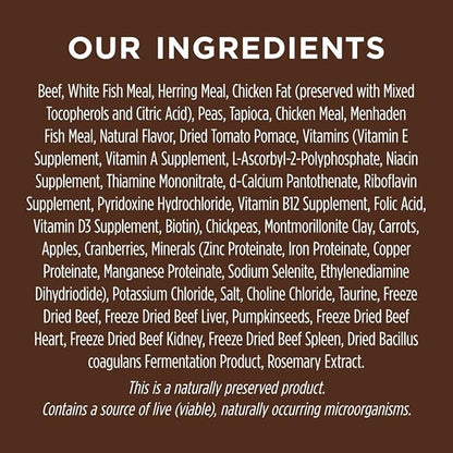 Instinct Original Grain Free Recipe with Real Beef Natural Dry Dog Food, 20 lb. Bag