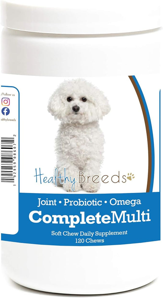 Healthy Breeds Bichon Frise All in One Multivitamin Soft Chew 120 Count